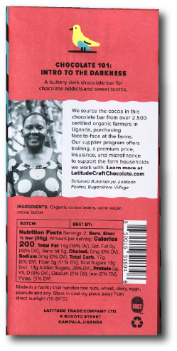 Latitude Jinja 64 Chocolate Bar