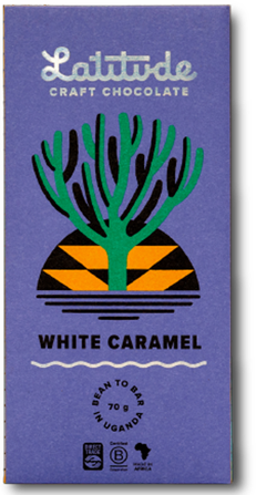 Latitude White Caramel Chocolate Bar