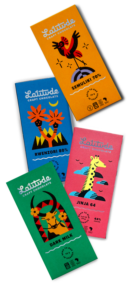 Latitude 4-Pack Bold Chocolate Bar Collection